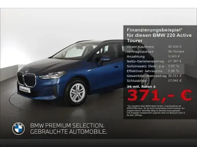 Gebraucht BMW 220 Active Tourer Luxury Line 148 PS (108 kW) 2025 Blau Van / Kleinbus