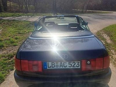 Gebraucht Audi Cabriolet 133 PS (97 kW) 1993 Schwarz Cabrio