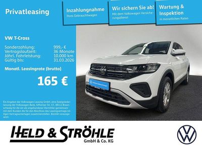 Weiß Gebraucht 2025 VW T-Cross Life SUV | 20.430 € (Guter Preis)