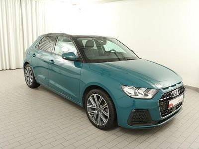 Gebraucht Audi A1 Sportback Advanced 116 PS (85 kW) 2020 Tiomangrün/mythosschwarz metalli Kleinwagen