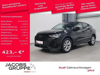 Gebraucht Audi Q3 Sportback Performance 245 PS (180 kW) 2022 Schwarz SUV