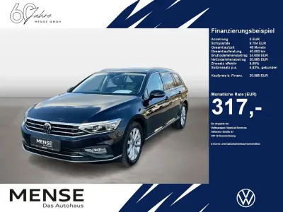 Gebraucht VW Passat Elegance 150 PS (110 kW) 2021 Deep black perleffekt Kombi