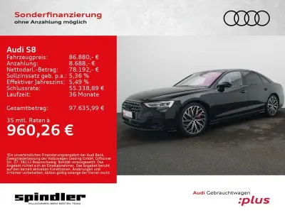 Gebraucht Audi S8 Ambiente 571 PS (419 kW) 2023 Mythosschwarz metallic Limousine