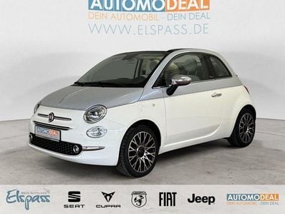 Weiss Gebraucht 2018 Fiat 500C Collezione Cabrio | 11.189 € (Fairer Preis)