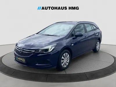 Gebraucht Opel Astra Edition 105 PS (77 kW) 2016 Blau Kombi
