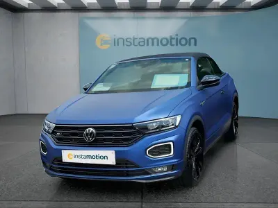 Gebraucht VW T-Roc Cabriolet 150 PS (110 kW) 2022 Blau Cabrio