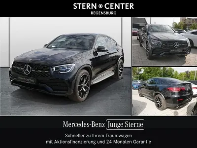 Gebraucht Mercedes GLC300 AMG 258 PS (189 kW) 2023 Obsidianschwarz SUV