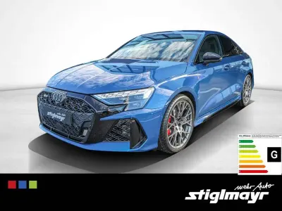 Ny Audi RS3 Sport 400 HK (294 kW) 2026 Blå Sedan