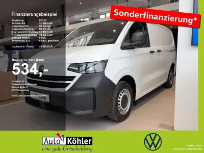 Neu VW Transporter 100 kW (136 PS) 2026 Clear white Van