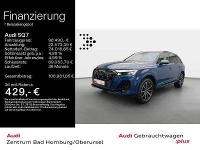 Brugt Audi SQ7 Sport 507 HK (372 kW) 2025 Blå SUV