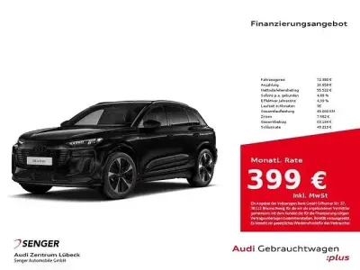 Brugt Audi Q6 e-tron S-Line 225 kW (306 HK) 2025 Sort SUV