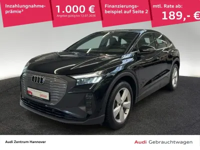 Gebraucht Audi Q4 Sportback e-tron Comfort 125 kW (170 PS) 2023 Mythosschwarz metallic SUV