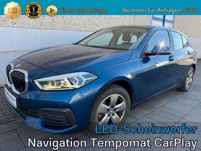 Gebraucht BMW 116 Advantage 116 PS (85 kW) 2021 Blau Kleinwagen