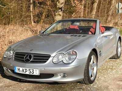 Gebraucht Mercedes SL500 306 PS (225 kW) 2002 Silber Cabrio