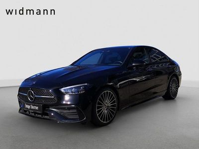 Gebraucht Mercedes C300 AMG 265 PS (194 kW) 2023 Metalliclack obsidianschwarz Limousine