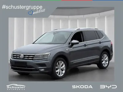 Gebraucht VW Tiguan Allspace Highline 200 PS (147 kW) 2021 Grau SUV