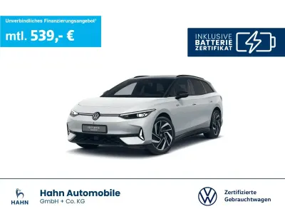 Brugt VW ID.7 GTX 250 kW (340 HK) 2025 Hvid Stationcar