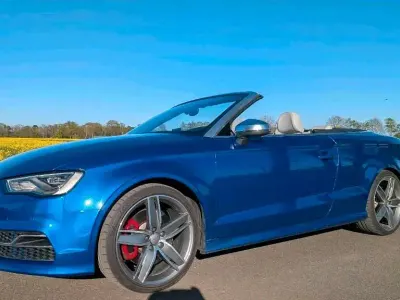 Gebraucht Audi S3 Cabriolet Sport 300 PS (220 kW) 2015 Blau Cabrio