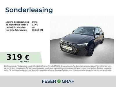 Mythosschwarz metallic Neu 2025 Audi A1 Sportback Kleinwagen | 28.450 € (Superpreis)