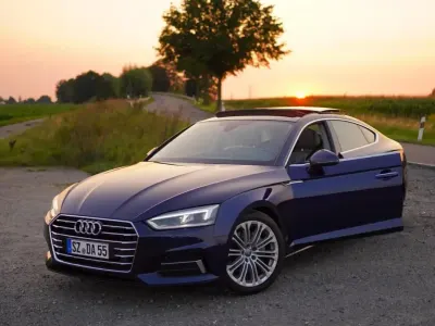 Używany Audi A5 Sportback Comfort 190 KM (139 kW) 2020 Niebieski Hatchback