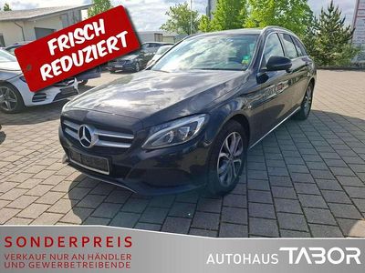 Gebraucht Mercedes C250 Avantgarde 204 PS (150 kW) 2018 Obsidianschwarz  metalliclack Kombi