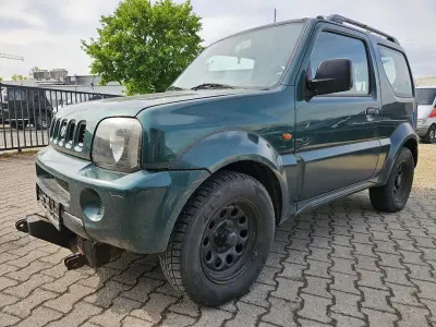 Brugt Suzuki Jimny Club 86 HK (63 kW) 2003 Grøn SUV