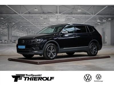 Gebraucht VW Tiguan Allspace Highline 200 PS (147 kW) 2021 Schwarz SUV