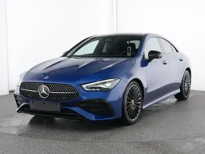 Brugt Mercedes CLA200 Premium 150 HK (110 kW) 2025 Blå Coupe