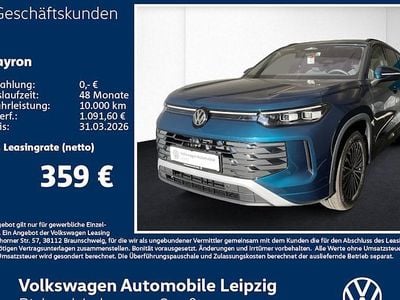 Neu VW Tayron Elegance 150 PS (110 kW) 2025 Blau SUV