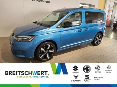 Gebraucht VW Caddy Style 114 PS (83 kW) 2021 Blau Van / Kleinbus