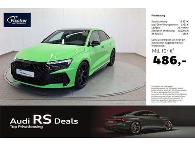 Nuova Audi RS3 Sport 400 CV (294 kW) 2025 Verde Berlina