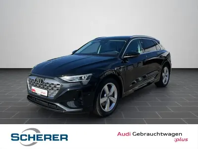 Gebraucht Audi Q8 e-tron Advanced 250 kW (340 PS) 2023 Mythosschwarz metallic SUV
