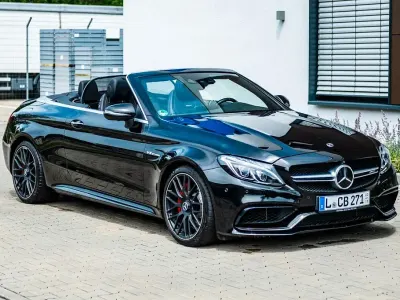 Gebraucht Mercedes C63S AMG AMG 510 PS (375 kW) 2017 Schwarz Cabrio