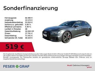 Daytonagrau perleffekt Gebraucht 2025 Audi S6 Ambiente Kombi | 66.980 € (Guter Preis)