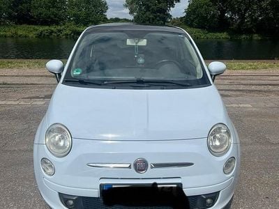 Gebraucht Fiat 500 Lounge 69 PS (50 kW) 2007 Blau Kleinwagen