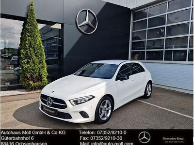 Weiß Gebraucht 2018 Mercedes A200 Progressive Limousine | 24.500 € (Teuer)