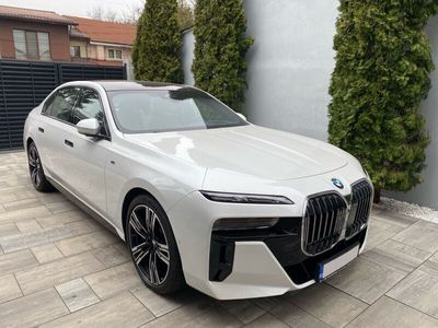 gebraucht BMW 740L D MILD HYBRID 2023 M PAKET PRO WHITE PEARL