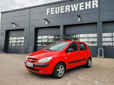 Gebraucht Hyundai Getz 69 PS (50 kW) 2008 Rot Kleinwagen