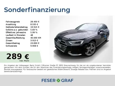 Gebraucht Audi A4 Advanced 204 PS (150 kW) 2023 Schwarz Kombi