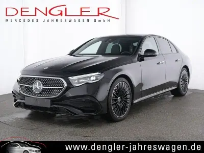 Gebraucht Mercedes E220 AMG Line Premium 197 PS (144 kW) 2025 Obsidianschwarz metallic Limousine