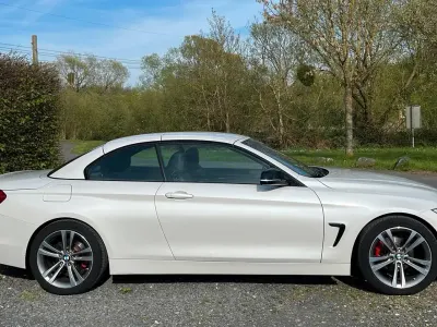 Gebraucht BMW 420 M Sport 184 PS (135 kW) 2014 Weiß Cabrio