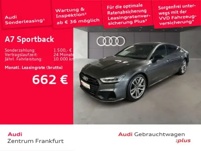 Gebraucht Audi A7 S-Line 299 PS (219 kW) 2023 Daytonagrau perleffekt/daytona Limousine