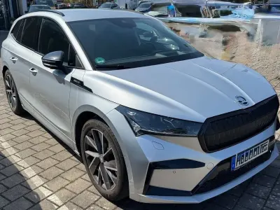 Gebraucht Skoda Enyaq iV SportLine 194 kW (265 PS) 2022 Silber SUV