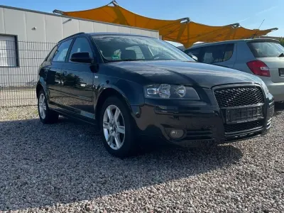 Gebraucht Audi A3 Sportback 160 PS (117 kW) 2008 Schwarz Kleinwagen
