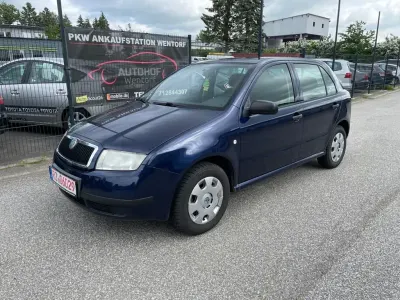 Brugt Skoda Fabia Special 60 HK (44 kW) 2002 Blå Hatchback