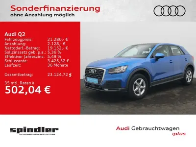 Gebraucht Audi Q2 150 PS (110 kW) 2020 Arablau kristalleffekt SUV