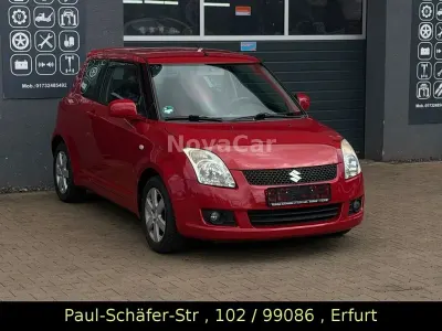Gebraucht Suzuki Swift 92 PS (67 kW) 2009 Rot Kleinwagen