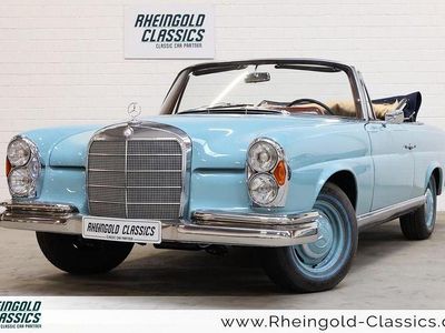 Horizontblau Gebraucht 1966 Mercedes 250 SE Cabrio | 139.400 €