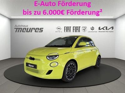 Neu Fiat 500e La Prima 69 kW (95 PS) 2025 Gelb Kleinwagen