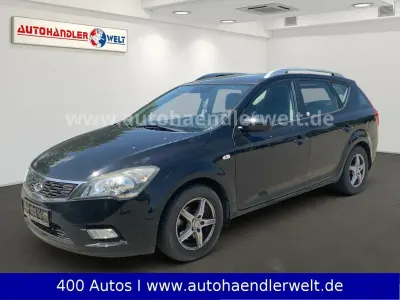 Gebraucht Kia Ceed Sportswagon 125 PS (91 kW) 2012 Schwarzmet. Kombi